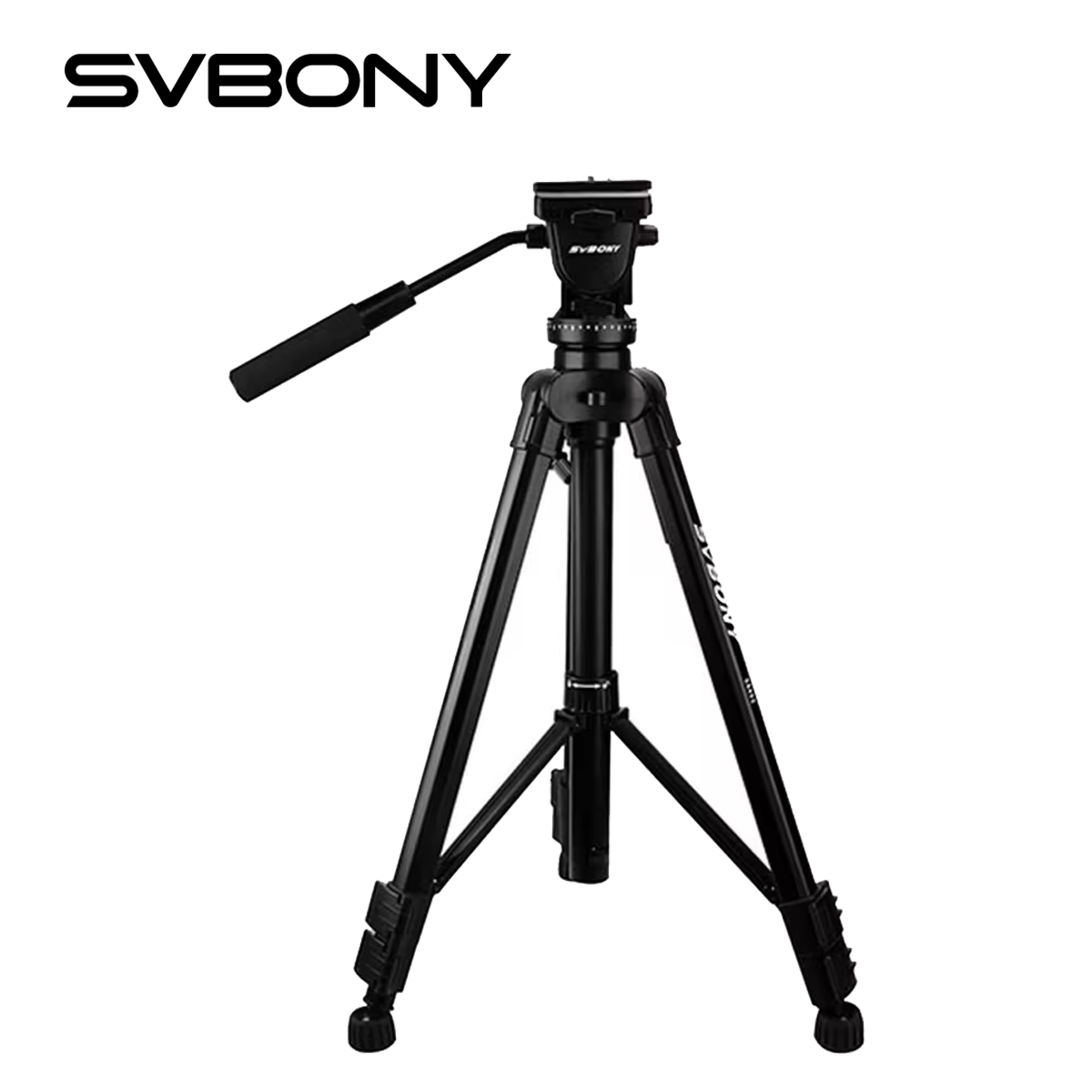 Fluid Head Tripod - SVBONY Chuyên Nghiệp Có Thể Gập