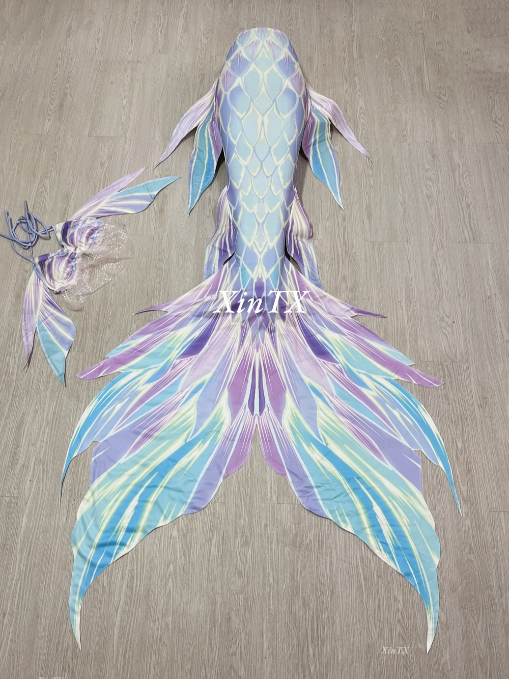 Photography Of A Man - Mermaid Tail Adult Swimwear Original Design