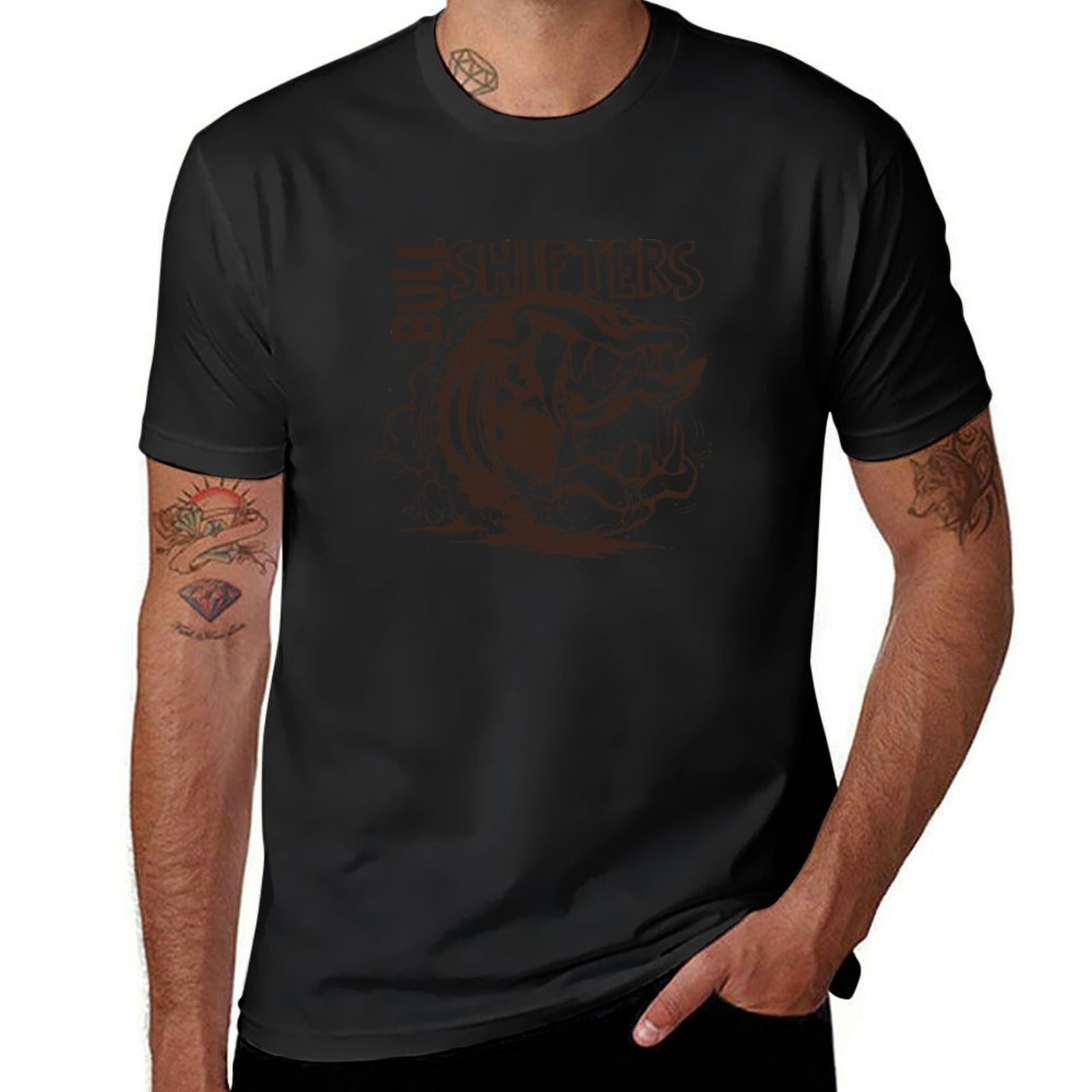Photography Logo - Bull Shifters T-Shirt boys whites korean