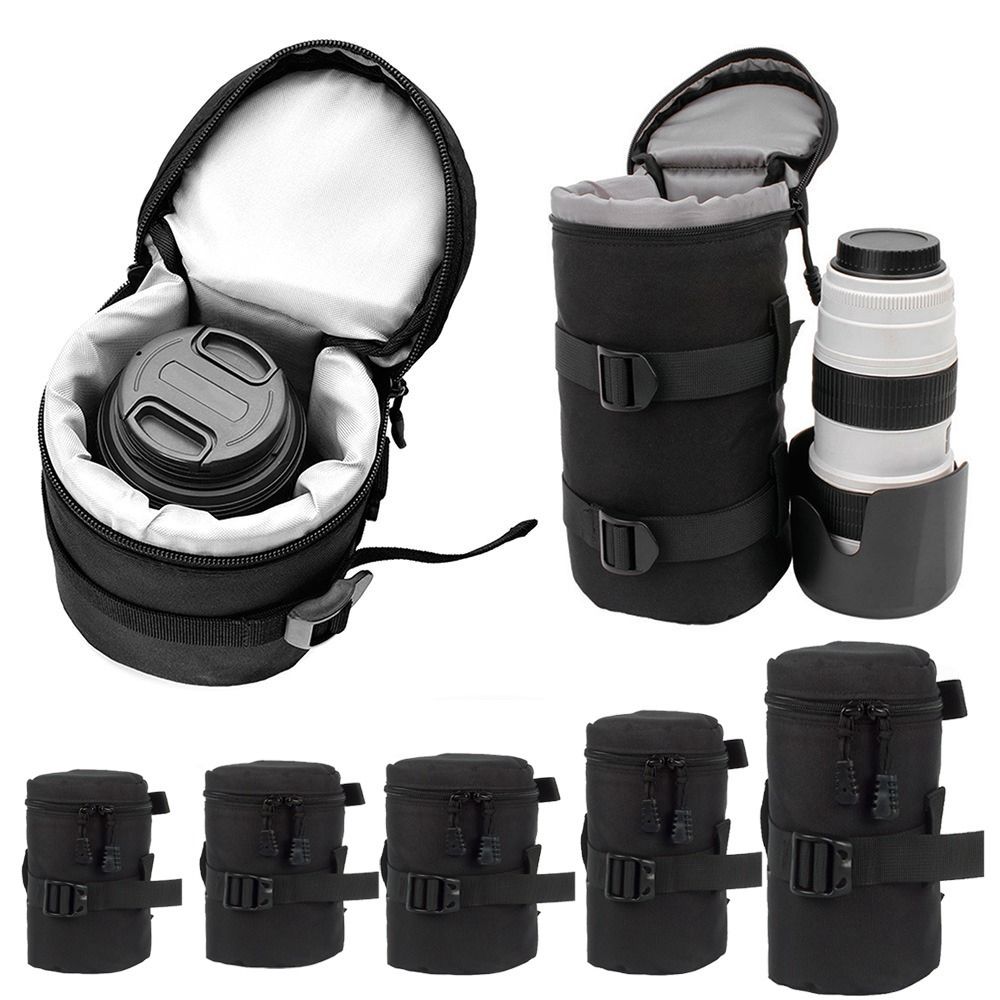 Lens Case Pouch - Deluxe Camera Lens Bag Waterproof Pouch