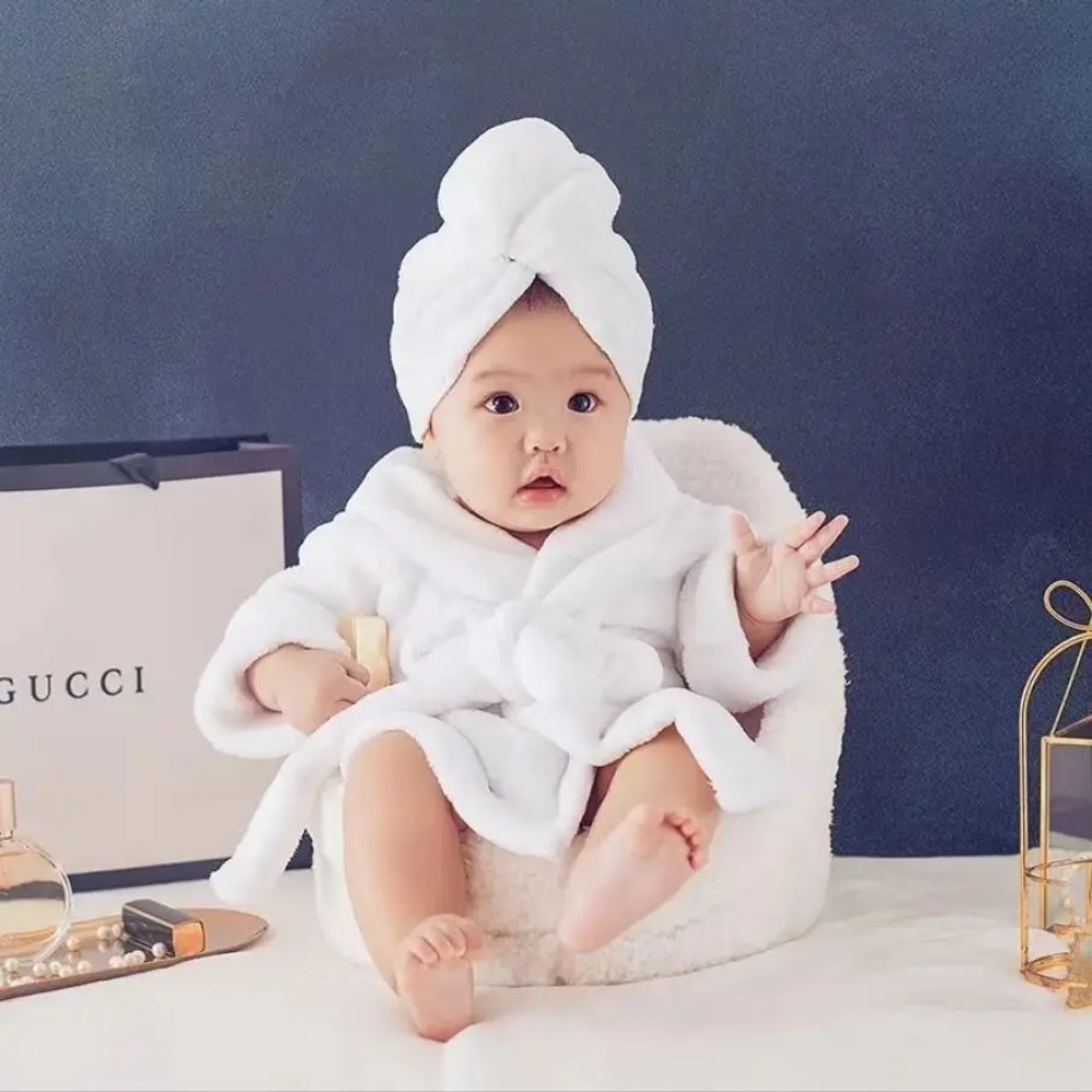 Photography Of The Day - Soft Baby Photography Bathrobe Set Newborn