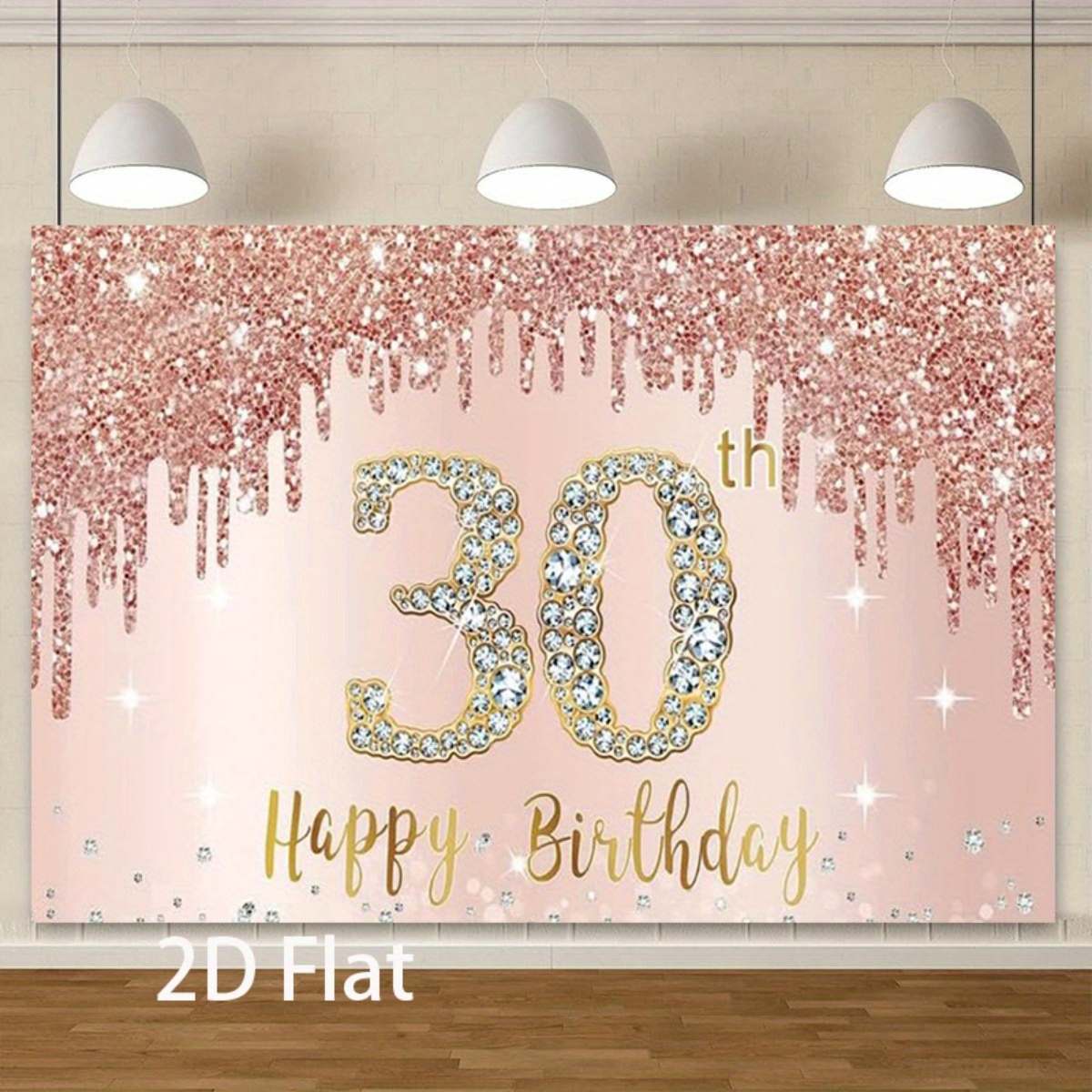 Photography Logo - A 30th birthday background banner -