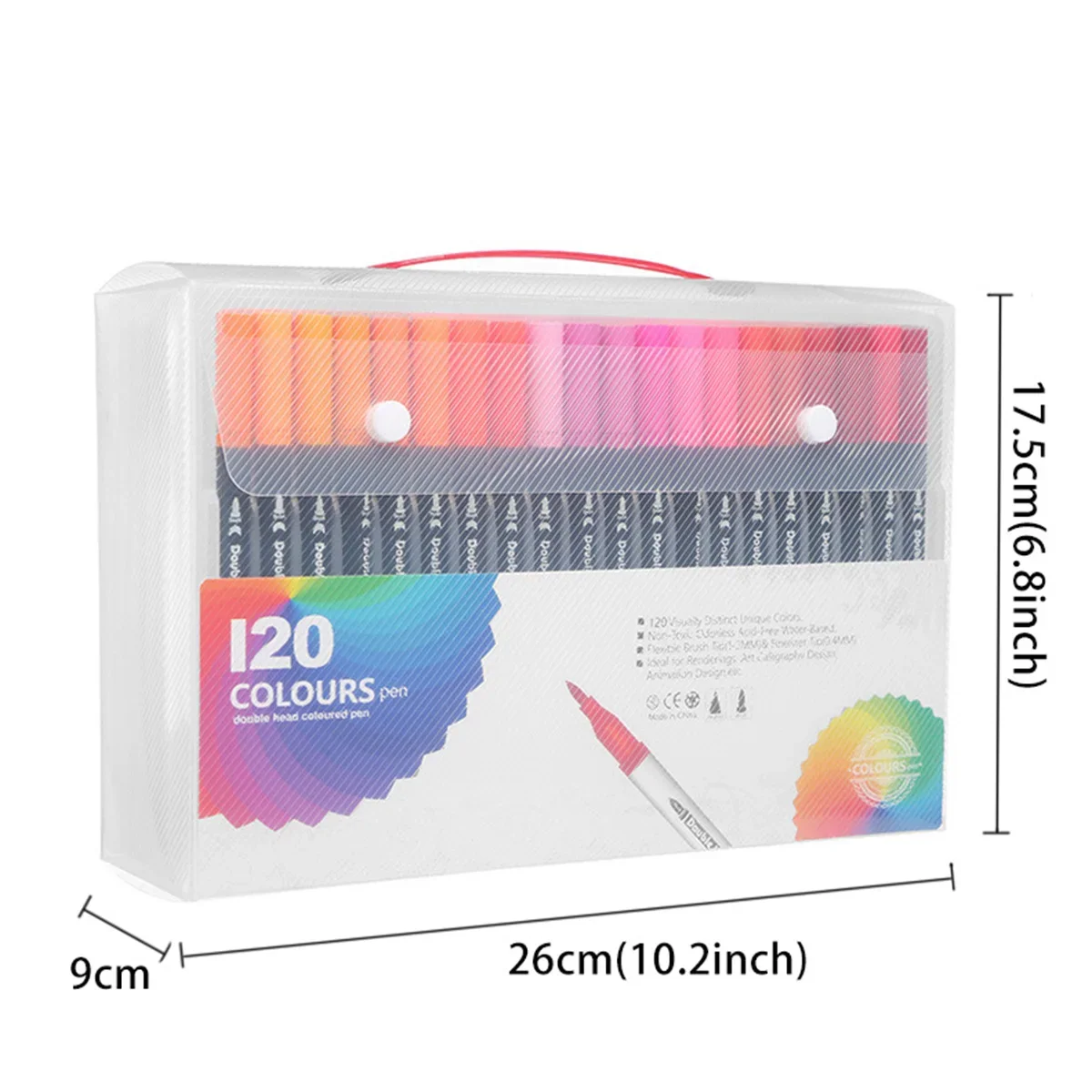 12-120 Colors Markers Set Dual - đánh giá và giá Photography Fine Art
