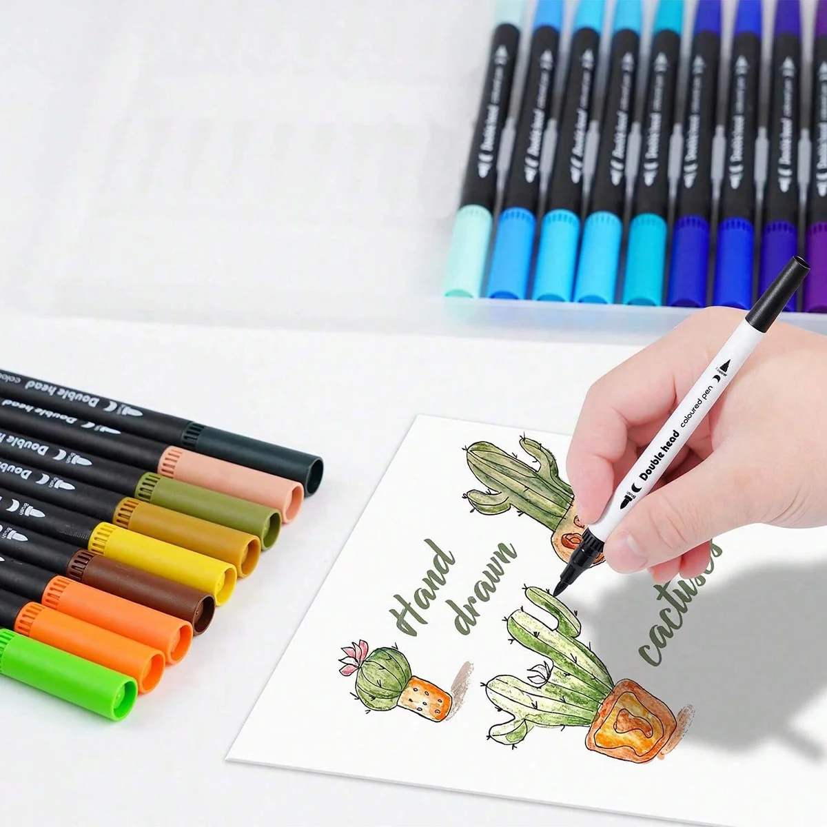 12-120 Colors Markers Set Dual - đánh giá và giá Photography Fine Art