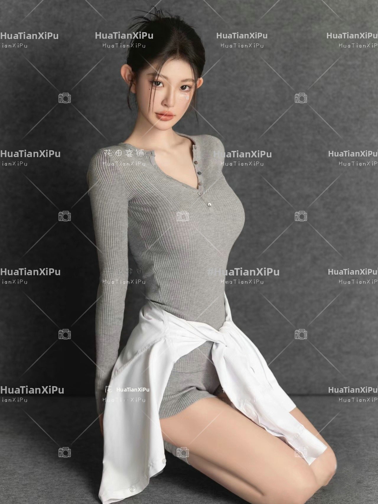 Gray Portrait All-in-One Sweat - đánh giá và giá Photography Studio