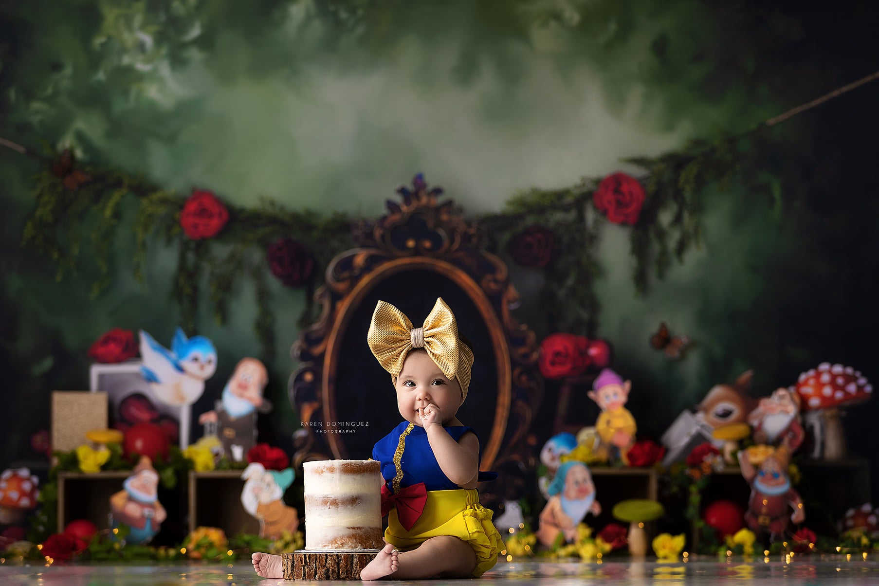Jungle Princess Backdrops Cake - đánh giá và giá Photography Trick