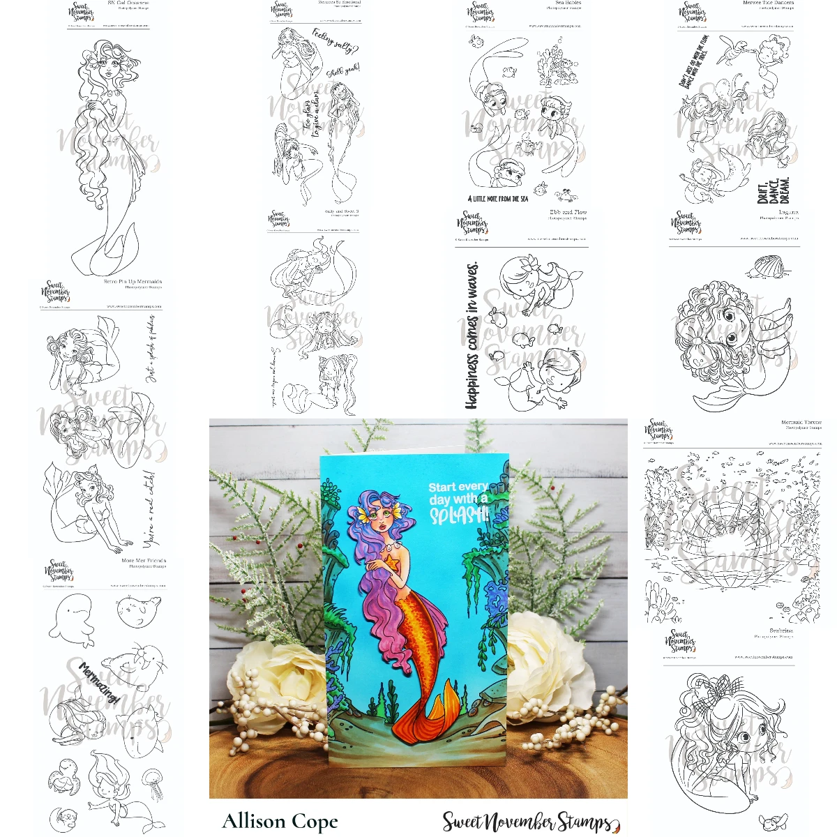 2026 New Clear Stamp Set - Sea - đánh giá và giá Photography Triangle