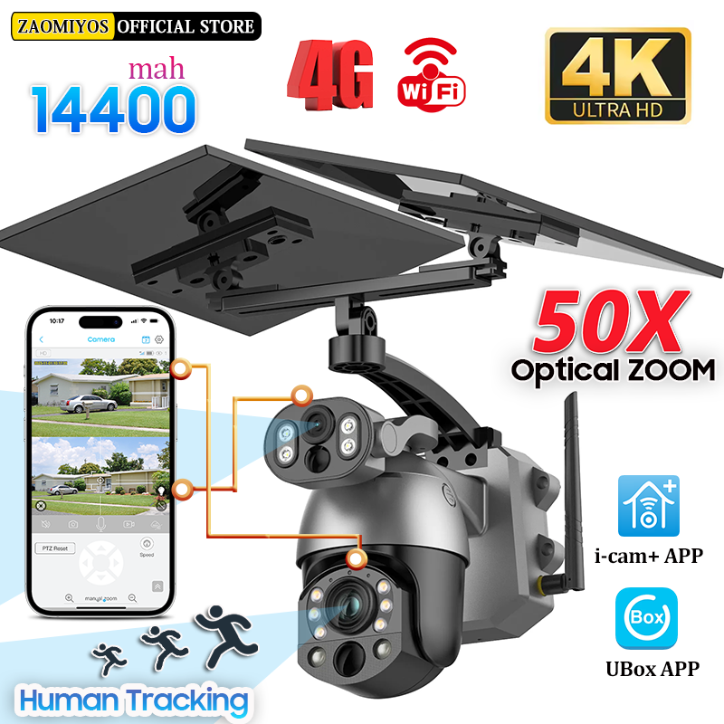 4K 50X ZOOM 10MP Solar Camera  - đánh giá và giá Photography Term