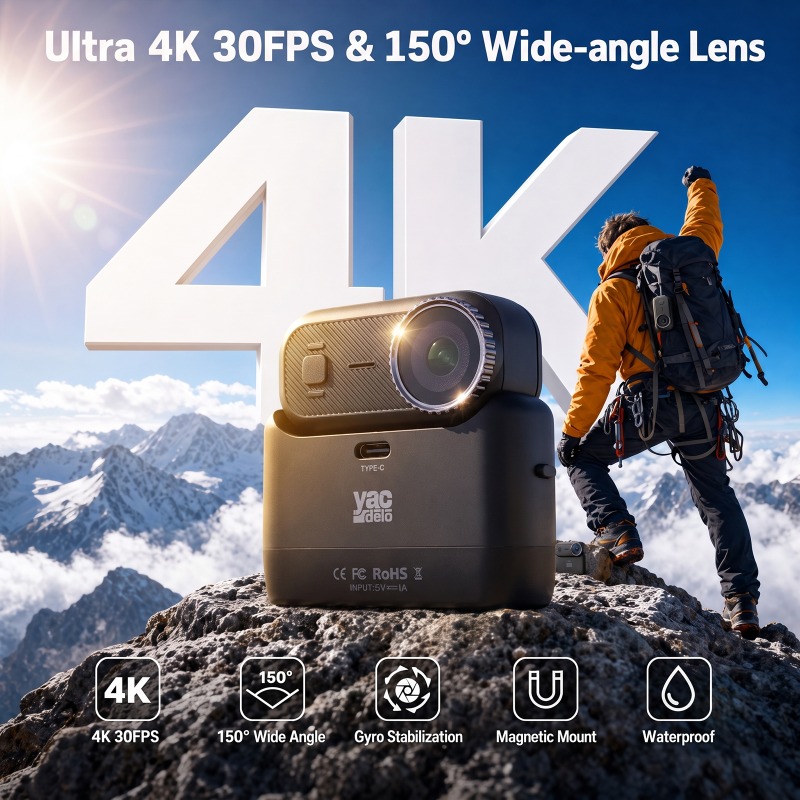 APEX Action 4K Camera  Mini PO - đánh giá và giá Photography Blog