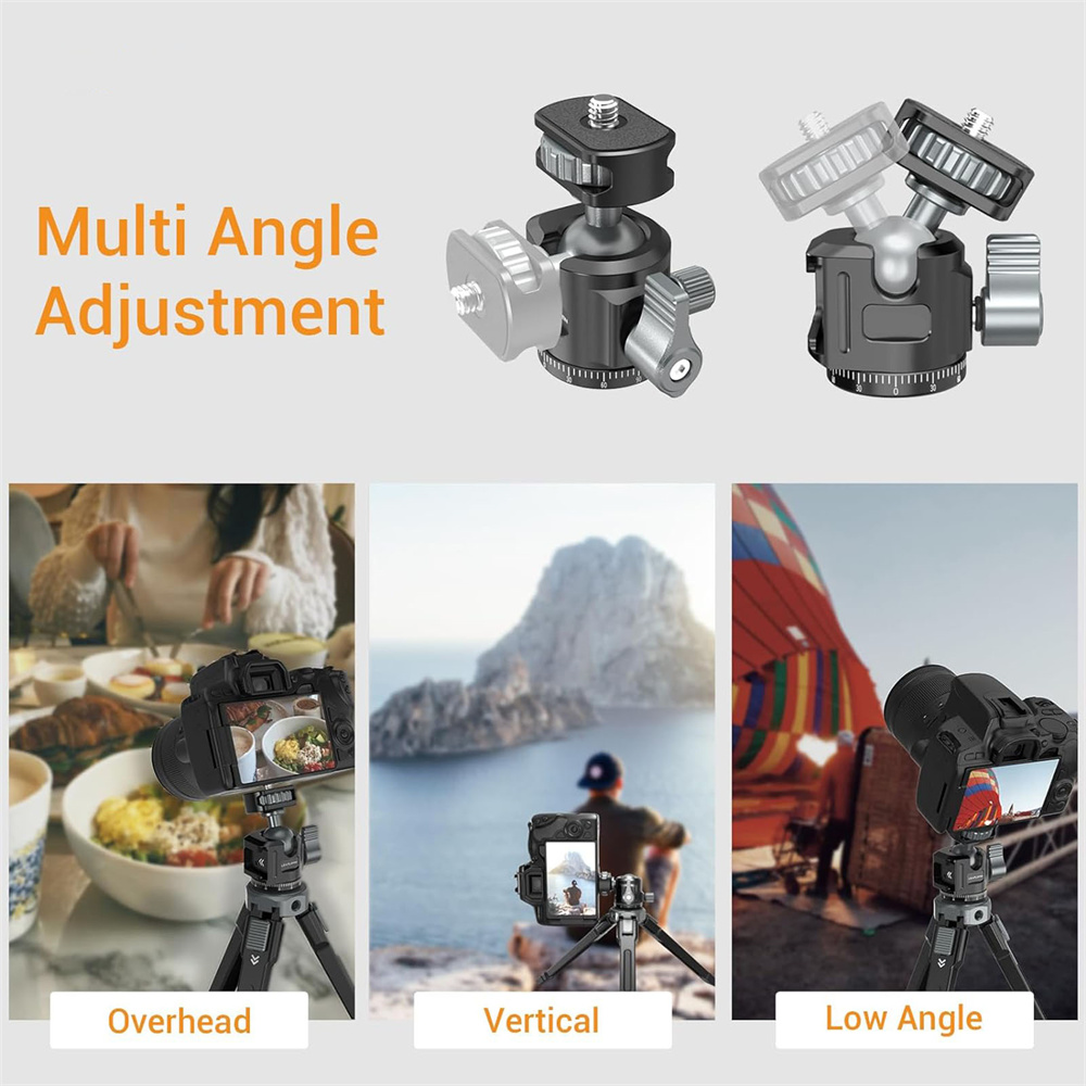 LEAPLIGHT Metal Mini Ball Head - đánh giá và giá Fluid Head Tripod