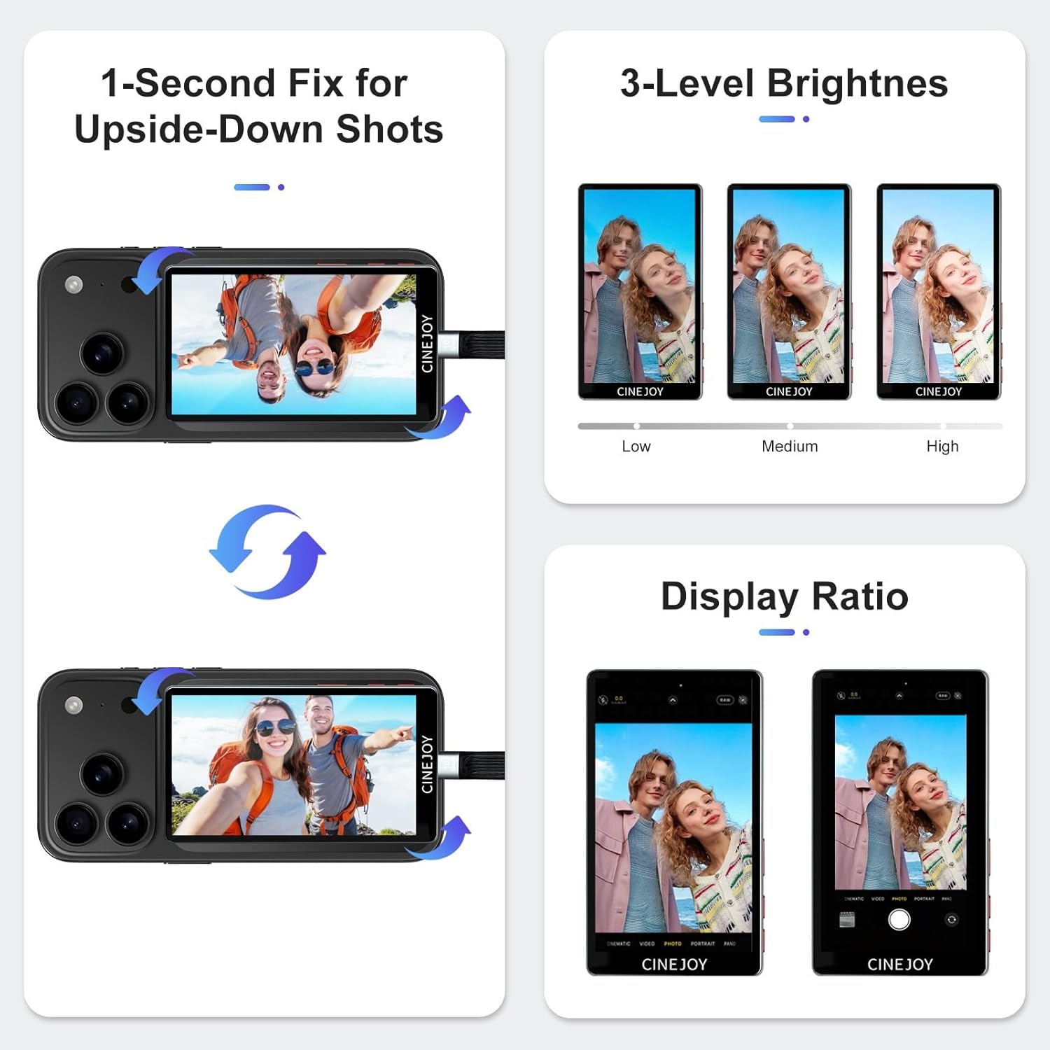 CineJoy M2 Selfie Monitor Scre - đánh giá và giá Photography Blog