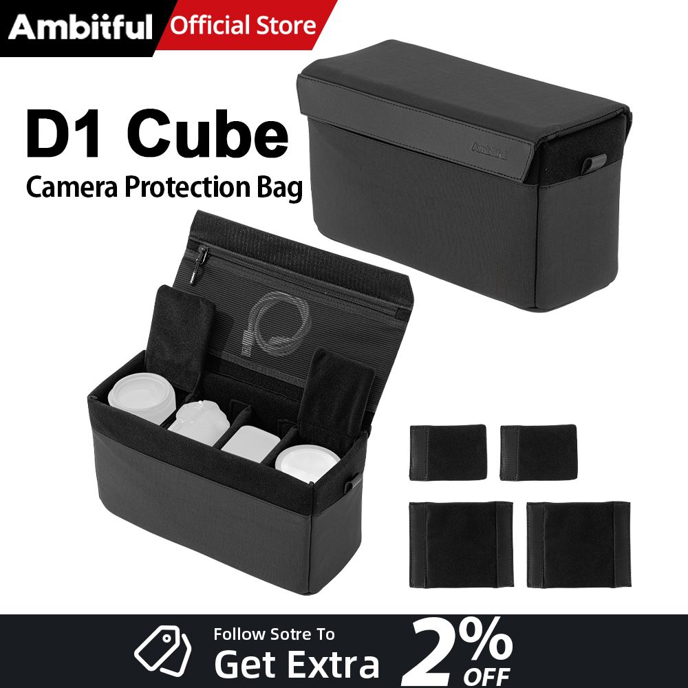AMBITFUL D1 Cube Waterproof DS - đánh giá và giá Lens Case Pouch