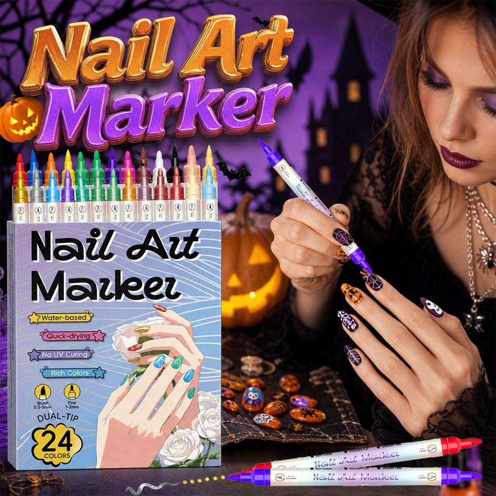12/24 Colors Dual Tip Nail Art - đánh giá và giá Photography Fine Art