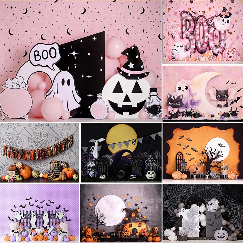 LS Pink Haunted Ghosts Backdro - đánh giá và giá Photography Trick
