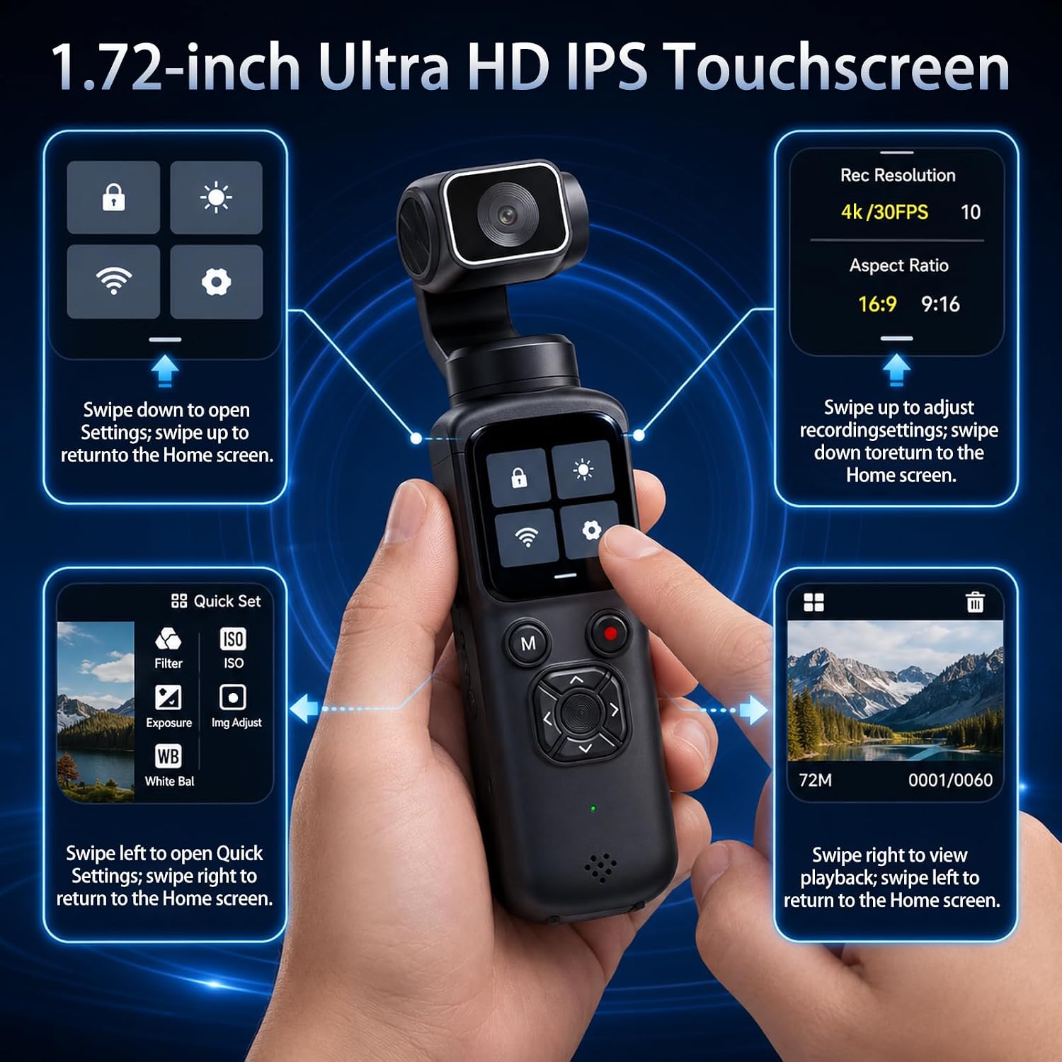 4K Handheld Gimbal Vlogging Ca - đánh giá và giá Photography Blog