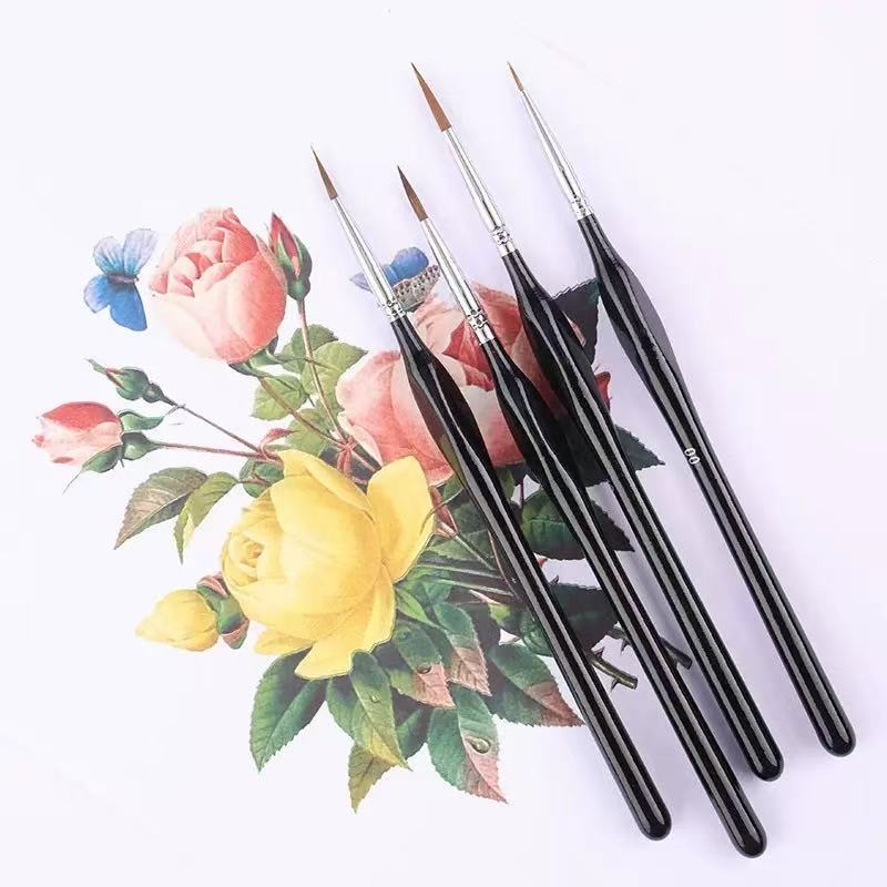 11PCS Black Sable Hair Fine Pa - đánh giá và giá Photography Fine Art