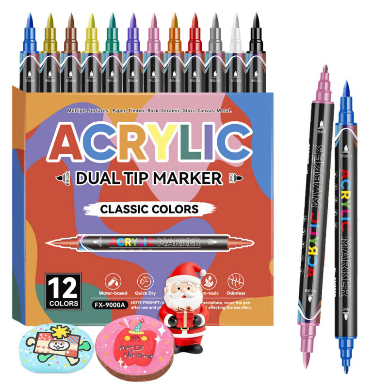 Acrylic Paint Markers,Dual tip - đánh giá và giá Photography Fine Art