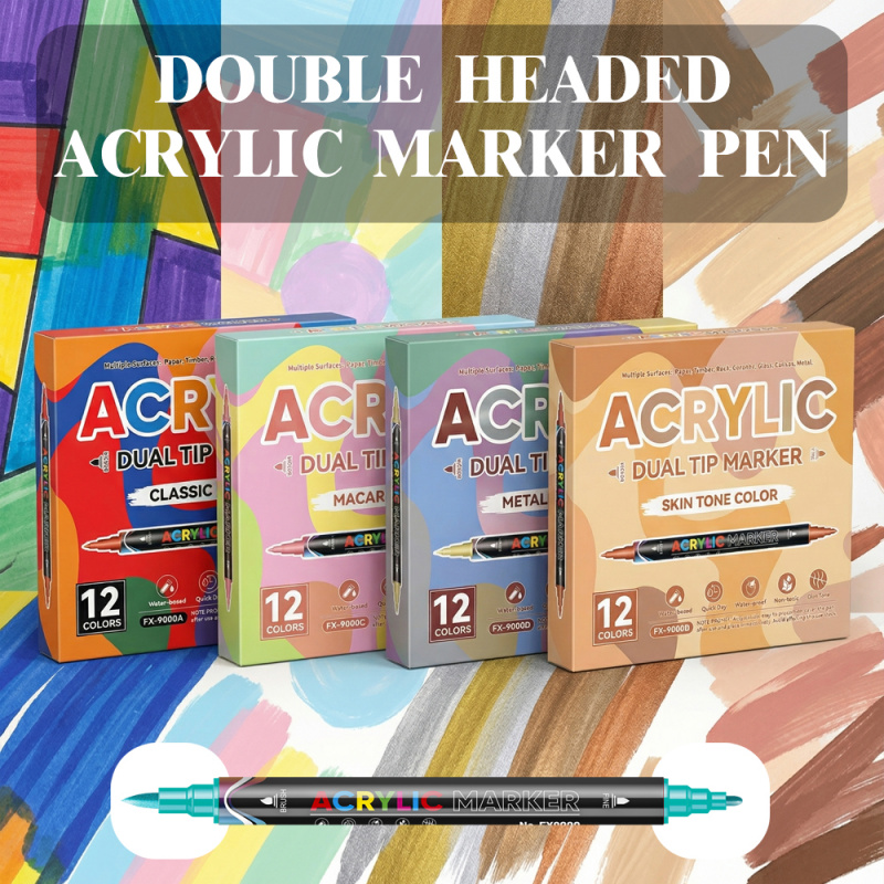 Acrylic Paint Markers,Dual tip - đánh giá và giá Photography Fine Art