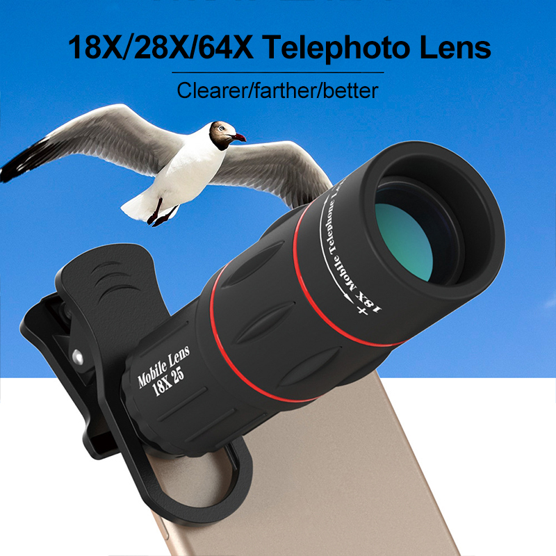 64X Telescope for Mobile Phone - đánh giá và giá Photography Trick