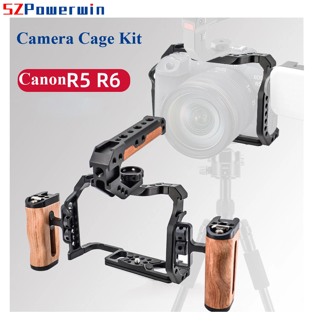 Powerwin For Canon EOS R5 R6 C - đánh giá và giá Camera Cage Rig