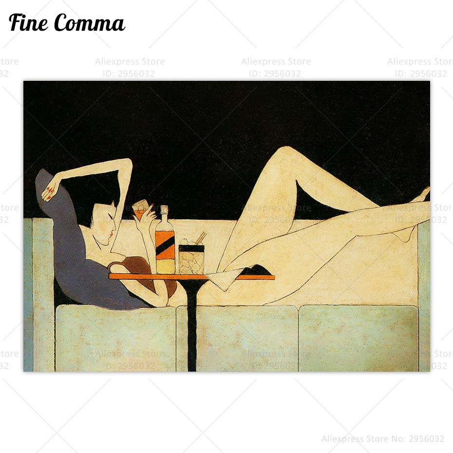 The Decadent Girl on the Couch - đánh giá và giá Photography Fine Art