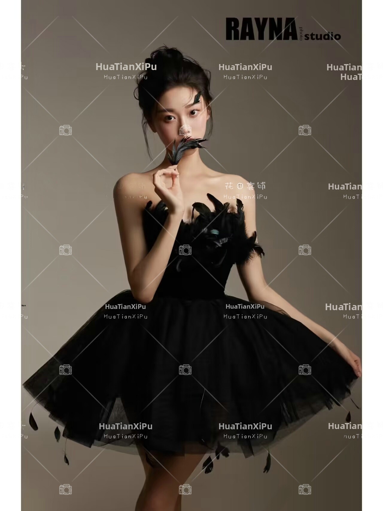 New Arrival Elegant Black Swan - đánh giá và giá Photography Studio