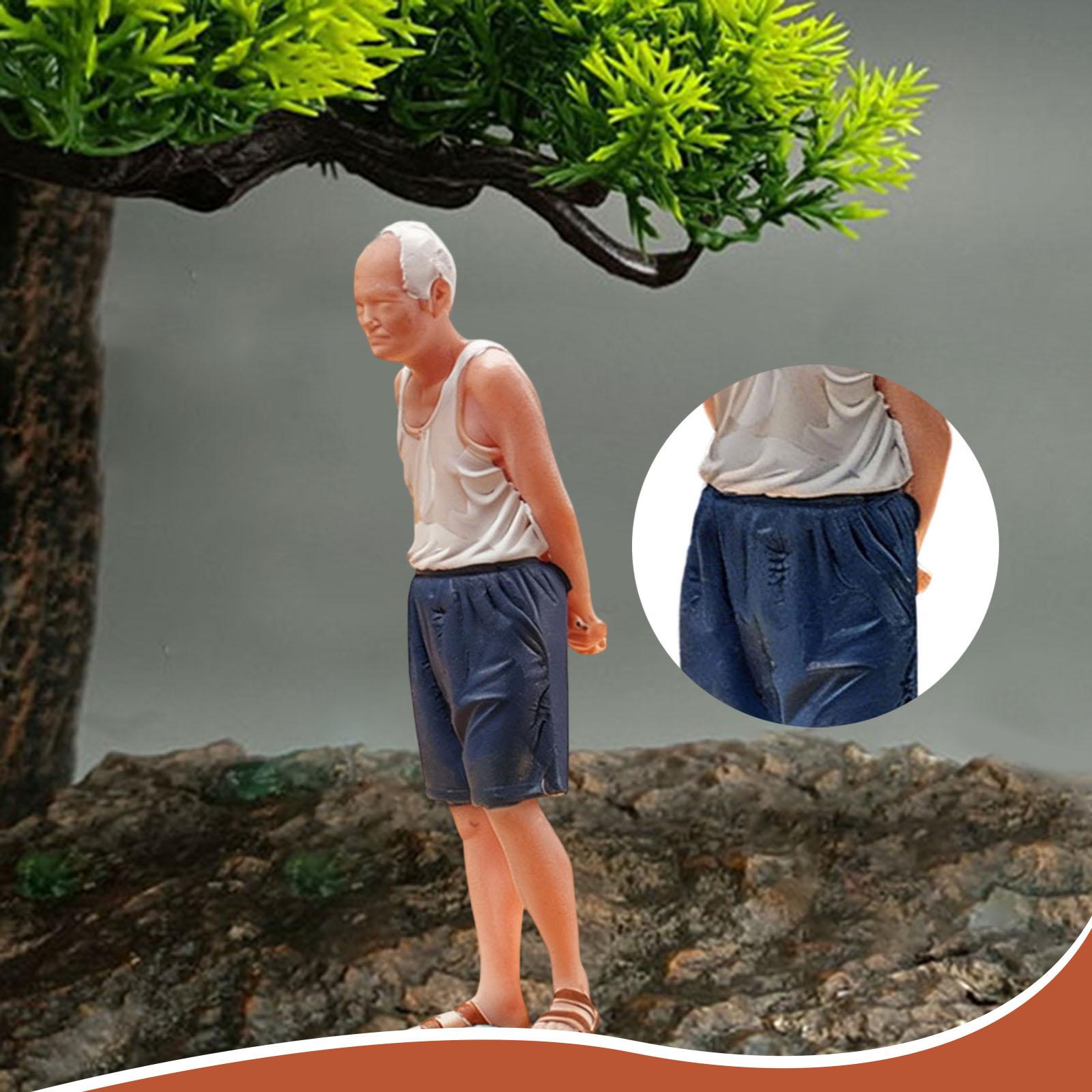 1:64 Scale Old Man Miniature F - đánh giá và giá Photography Of A Man