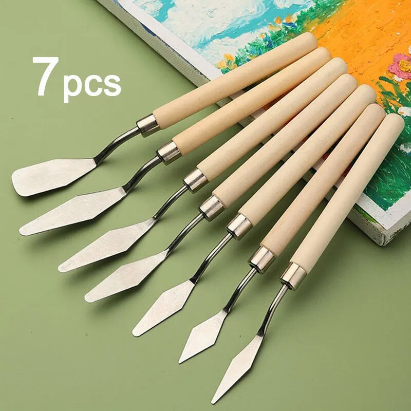 7Pcs Stainless Steel Palette K - đánh giá và giá Photography Fine Art