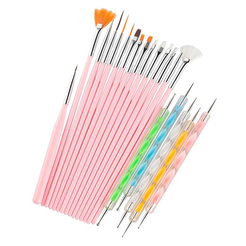 23PCS Nail Art Brushes Kit Lin - đánh giá và giá Photography Fine Art
