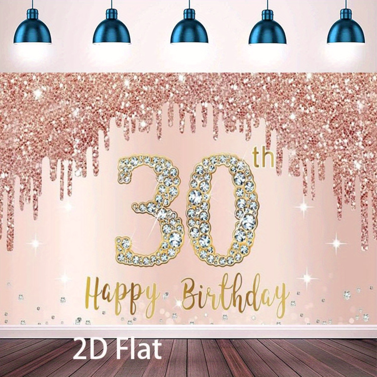 A 30th birthday background ban - đánh giá và giá Photography Logo
